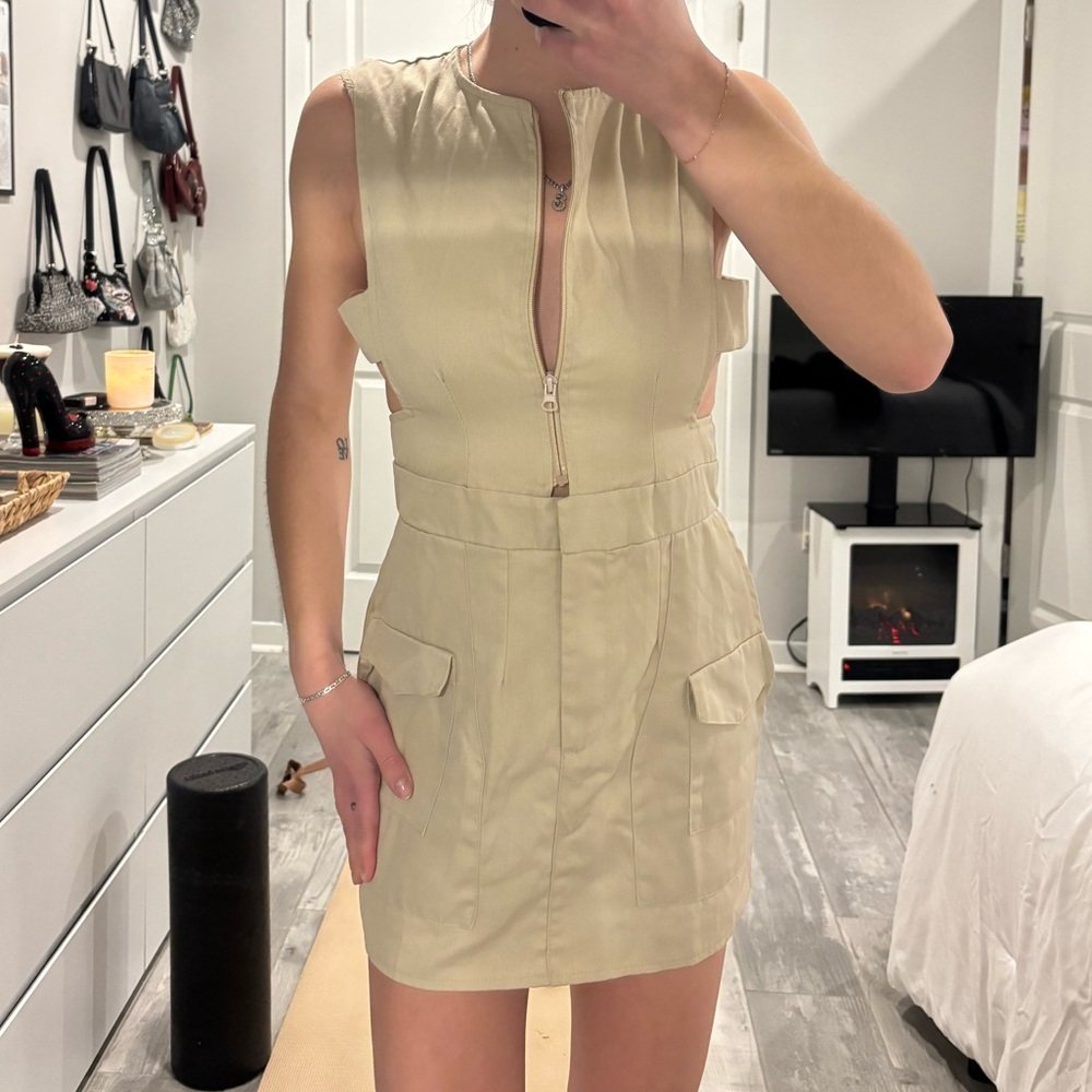 Cargo Mini Dress Pretty Little Thing
